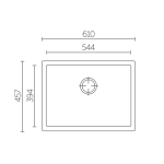 Carysil B100-Nera Big Bowl 昇盤 (Nera, 黑色)